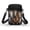 Lotus Watercolor, variant on HELLHERO Lightweight Adjustable Shoulder Strap Crossbody Bag, Vintage Polyester for Outdoor Daily Use