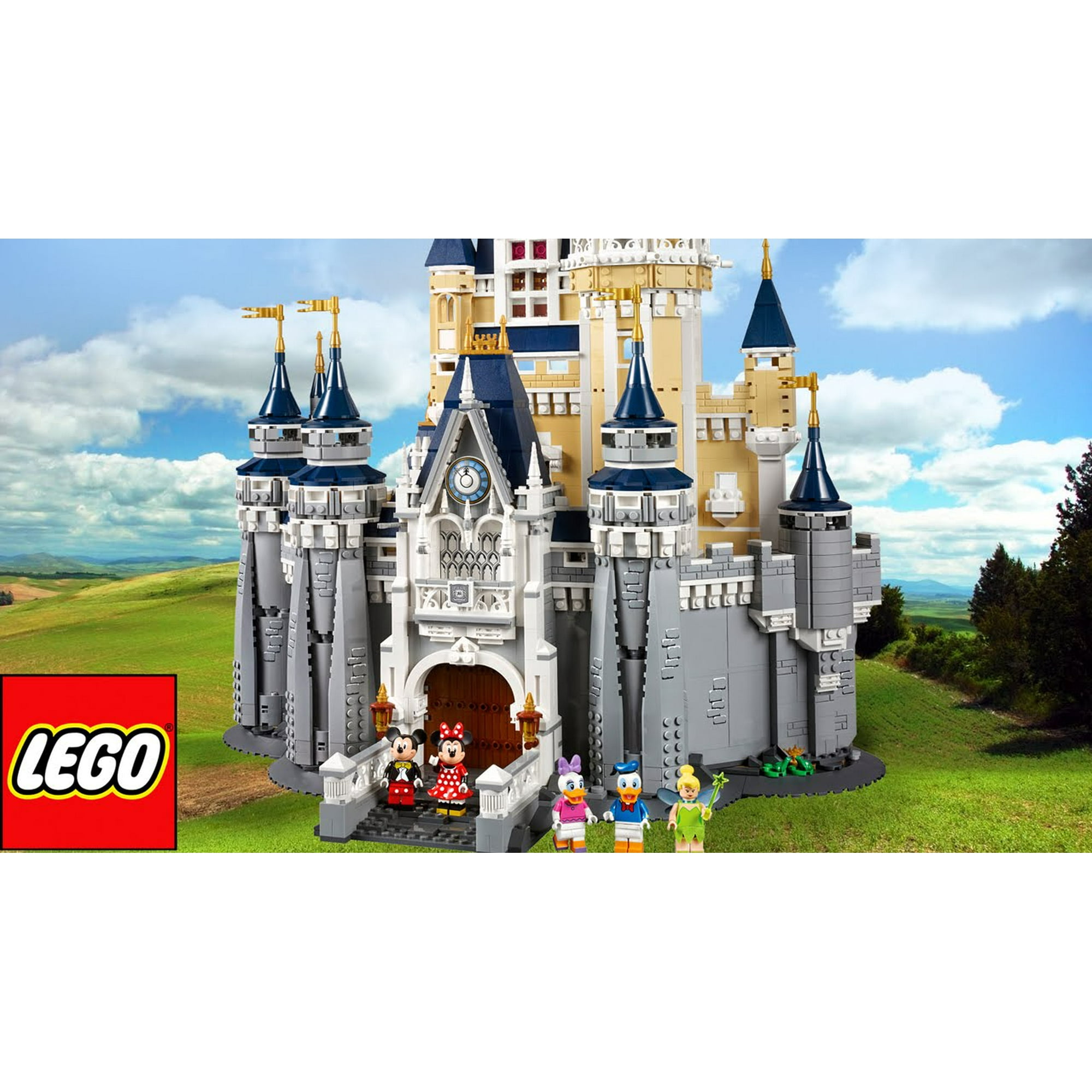 LEGO Disney Castle 4080 Piece Building Kit LEGO 71040 Ages 16