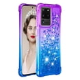 thumbnail image 2 of Funda para Samsung Galaxy S20 Ultra 5G Transparente con Brillos Carcasa Protectora Antigolpes con Glitter Brillante, 2 of 5