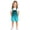 Dark Green1#9527, variant on Girl'S Short Bib Overalls Baggy Shortalls for Girl Gradient Color Adjustable Strap Suspenders Shorts With Pocket