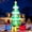 Green, variant on Goosiay 9ft Tall Pink Christmas Inflatables Tree with LED Lights and Gift Boxes for Outdoor Yard Decor