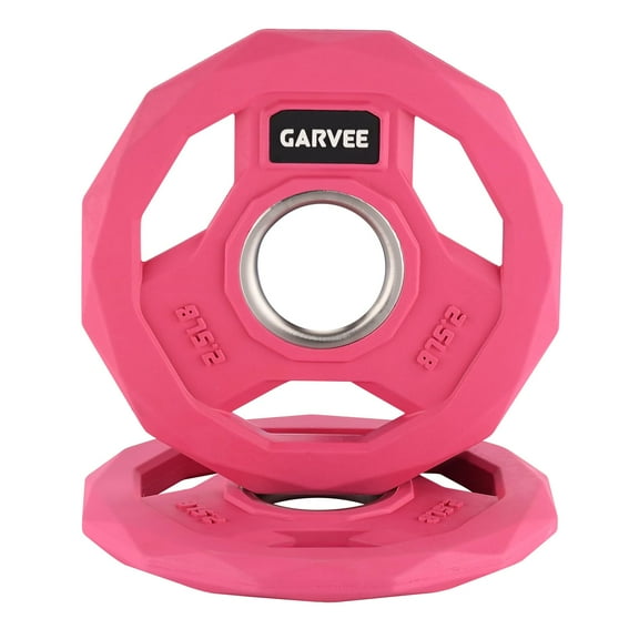 Danolapsi Color Coded Weight Plate,2-Inch Rubber Coated Iron Weight Platesfor Home Gym & Commercial Strength Training Use Multiple Weights Options (2.5-95 Lbs, Single/Pair/Set)