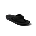 thumbnail image 4 of REEF Fanning Men's Bottle Opener Flip Flop, Arch Support, Durable Outsole, Water Friendly, All Black, 13, 4 of 4