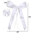 thumbnail image 4 of Matsuzay Cintas de boda Bowknot Kits Compromiso romántico Bicicleta Coche Bar Ramo de flores Silla de comedor Decoración Suministros Mujer Decoración del hogar, 4 of 6