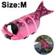 thumbnail image 2 of Chaleco salvavidas para perros, sirena de tiburón, chaleco salvavidas para perros, traje de baño de seguridad con mango de rescate para flotación de cachorros Ripstop, 2 of 5