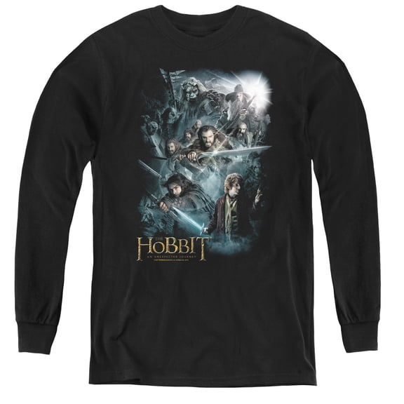 The Hobbit - Epic Adventure - Youth Long Sleeve Shirt - Medium