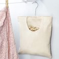 thumbnail image 4 of Canvas Clothespin Bag, Portable Reusable Oxford Cloth Hanging Storage Organizer, Laundry Clothes Pin Holder with an Extra-Large Hook for Hanging and Effortlessly Slidingwith, 4 of 9