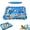 Blue, variant on Cat Water Mat,Cats Cooling Pad with Exercise,Swatting,Hunting,Cat Toys Interactive with Fish,Anti-Scratch Leak Proof Play Mat