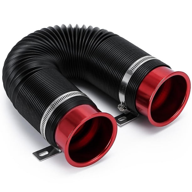 76mm / 3 Inch Universal Flexible Car Engine Cold Air Intake Hose Inlet ...