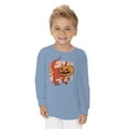 thumbnail image 2 of Awkward Styles Halloween Toddler Long Sleeve Shirt Pumpkin Dinosaur Kids T-Shirt, 2 of 5