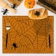 thumbnail image 1 of Manteles Individuales de Halloween, Mesa de Comedor, Mesa de Centro, Decoraciones para Fiestas, Manteles Individuales, Tapetes Aislantes Del Calor, Manteles de Lino con Impresión Digital, 1 of 6