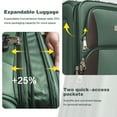 thumbnail image 4 of imerelez SoftshellLuggage Expandable 4 Piece Set Suitcase Softside Lightweight Luggage Travel Set, 4 of 6