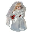thumbnail image 4 of LeeQinersw Wedding Porcelain Doll Anniversary Gift Collectibles Sturdy Ceramic Figurine White, 4 of 9