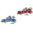 thumbnail image 1 of 2 Piezas De Juguete Para Modelo De Coche De Carreras Mecánico Movimiento De Reloj De Cuerda Colección Regalo Niño Niño Niña Zulema Wind Up Race Car, 1 of 8