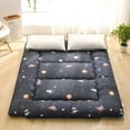 thumbnail image 2 of Lovote 4" Thick Floor Mattress - Japanese Futon Tatami Pad, Roll-Up Sleeping Mat for Guest/Bedroom, 2 of 7