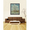 thumbnail image 2 of DECORARTS - The Pink Peach Tree by Vincent Van Gogh Art Reproduction. Oversize Solid Wooden Frame Matching with Giclee Prints Canvas Wall Art. Total framed size: 43x35", 2 of 6