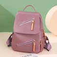 thumbnail image 4 of Mochila de viaje, bolsa de seguridad antirrobo para uso diario, gran capacidad, bolso de hombro para mujer, a prueba de salpicaduras, impermeable, bolso de moda para libros, 4 of 5