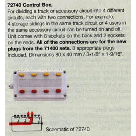Marklin 72740 Dividing Control Box price history on PriceWatchPro