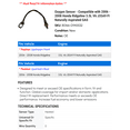 thumbnail image 2 of Oxygen Sensor - Compatible with 2006 - 2008 Honda Ridgeline 3.5L V6 J35A9 FI Naturally Aspirated GAS 2007, 2 of 2