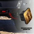 thumbnail image 5 of Hitch Cover Fits For 2-Inch Hitch,Happy Golden Retriever Dog Sitting In The Sunrubber Trailer Hitch Cover Tube Plug Insert,Car Exterior Accessories, Receiver Tube Hitch Plug, 5 of 6