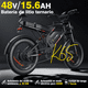 thumbnail image 3 of Bicicleta Eléctrica Honey Whale K6s Negro, 3 of 8