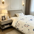 thumbnail image 5 of Beforeyayn Disposable Bed Sheet Set, Ideal For Travelers Or Hotel Guests, Camping Or Hospital, Portable Thick Bedding With Pillowcase, 5 of 6