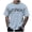 Blue-b, variant on Men Tshirt Basic Shirts for Men Short Sleeve Crew Neck Men's Clothing