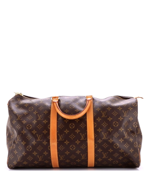 Pre-Owned Keepall Bag Monogram Canvas 45 By Rebag