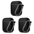 thumbnail image 1 of 3 fundas protectoras para auriculares con patrón de fibra de carbono para 1/2 [Luz LED visible], 1 of 6