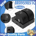 thumbnail image 1 of Driver's Side Front Left Master Window Switch 8E0959851C for Audi TT R8 TTRS, 1 of 5