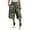 Camouflage,#024, variant on Women's Wide Leg Sweat Shorts Baggy Raw Hem Bermuda Sweatpant Jorts,L