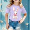 thumbnail image 2 of SNKSDGM Fourth of July Toddler Girl T Shirts Easter Girls Short Sleeve Printed T Shirt Top Casual Shirt Shirts for Girls 9-10 Crop Top 3-4 Years, 2 of 2