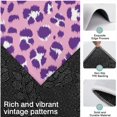 thumbnail image 3 of Pink and Purple Of Leopard Print Kitchen Rugs Sets Of 3,Kitchen Runner Rugs Non Skid Washable,Decorative Kitchen Floor Mats for Kitchen,Sink,Laundry,17"x30"+ 17"x47" + 17"x59", 3 of 6