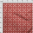 thumbnail image 3 of oneOone Cotton Cambric Red Fabric Asian Block Floral Dress Material Fabric Print Fabric By The Yard 56 Inch Wide, 3 of 4