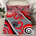 thumbnail image 2 of Feelyou Art Minimalism Teens Twin Sheet Sets, Retro Abstract Bedding, 3-Piece, 2 of 7