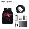 thumbnail image 6 of Death Note Ryuk Backpacks Casual Daypacks Student Book Bag Printing Satchel Rucksack Lightweight Schoolbag, 6 of 8