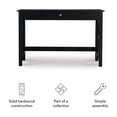 thumbnail image 3 of Linon Dalton Pine Wood One Drawer Laptop Desk in Black, 3 of 19