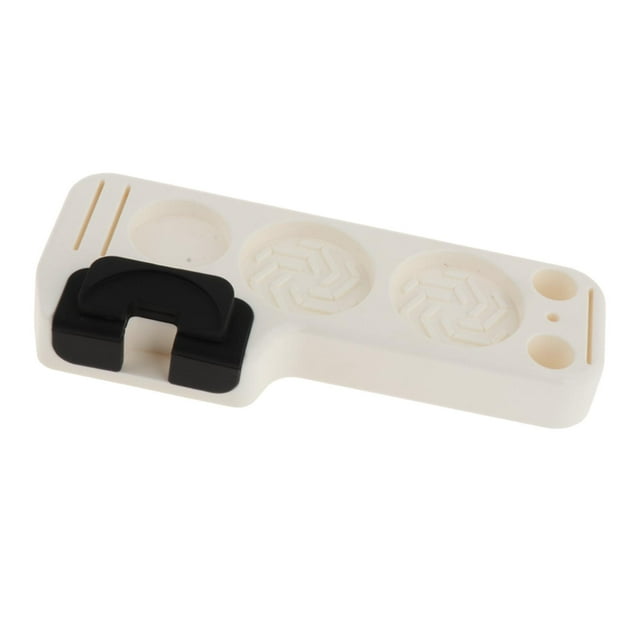 jifeng Espresso Tamping Station Coffee Tamper Holder for Kitchen Coffee Bar Worktop White