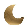 thumbnail image 1 of Crescent Moon Charity (Sadaqah) Tirelire - Or Traditionnel, 1 of 4
