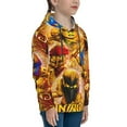 thumbnail image 3 of NinJago Boys' Hoodie Realistic 3d Print Graphic Hooded Sweatshirts With Drawstring Medium, 3 of 5