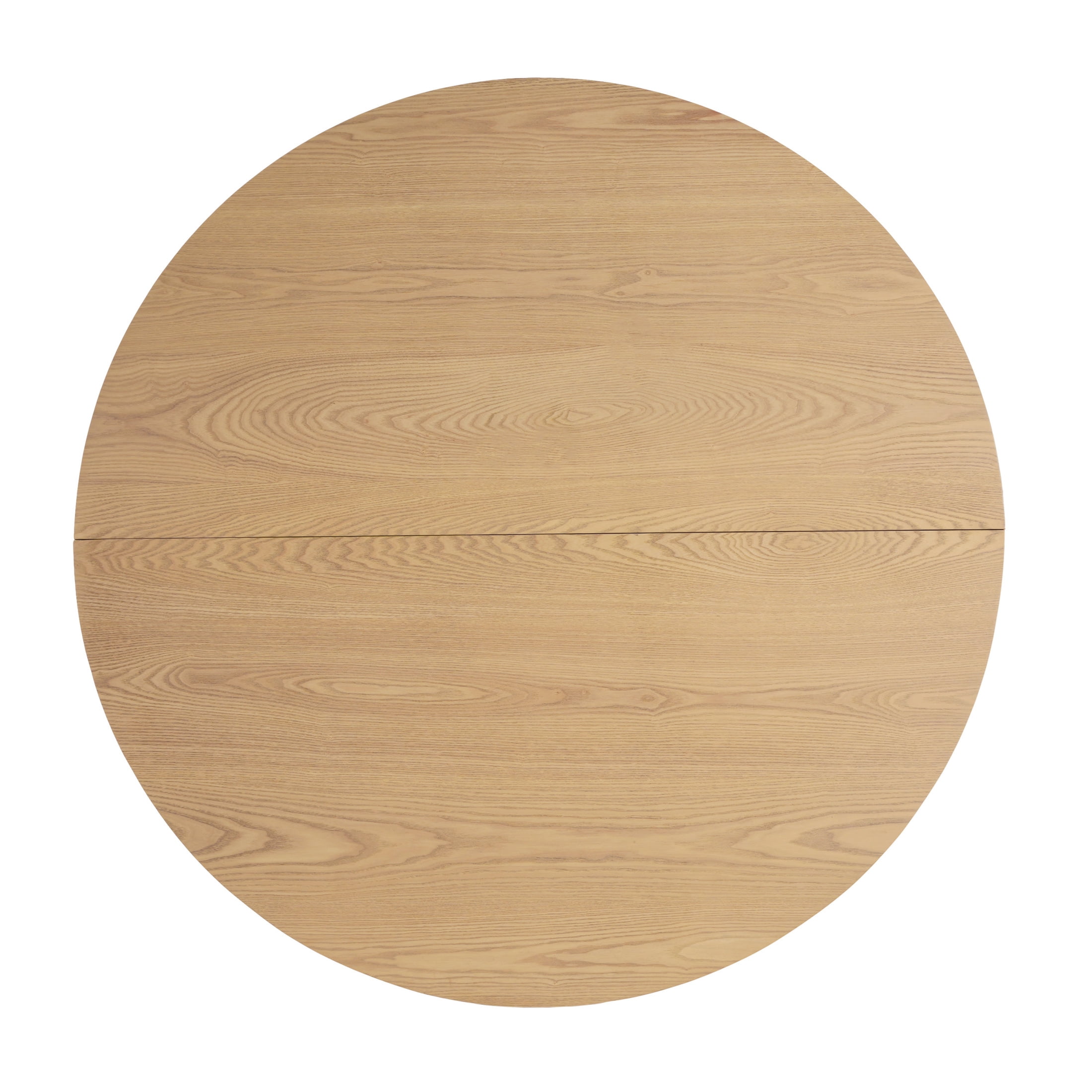 Christopher Knight Home Farmhouse 48" Round Dining Table, Solid Wood U-Base, Natural