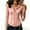 Pink, variant on Casual Blouses for Women Fashion Crew Neck Long Sleeve Tops for Women Solid Color Slim Fit Shirt for Daily Layering and Comfort