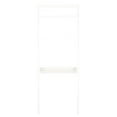 thumbnail image 4 of SAFAVIEH Pamella Rustic Retro 2 Shelf Leaning Desk, White, 4 of 12