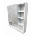 thumbnail image 4 of Botiquin Repisa Mdf 50cm Pared Organizador Baño Blanco Hoja, 4 of 4