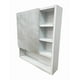thumbnail image 4 of Botiquin Repisa Mdf 50cm Pared Organizador Baño Blanco Hoja, 4 of 4
