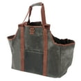 thumbnail image 2 of Firewood Carrier,Waterproof Waxed Canvas Log Firewood Bag Log Bag Time-Tested Durability, 2 of 6