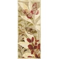 thumbnail image 2 of Wild Apple Portfolio 8x14 White Modern Wood Framed Museum Art Print Titled - Warm Fluttering Panel II, 2 of 4