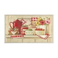 thumbnail image 2 of Vintage Kitchen Pattern Kitchen Mats for Floor Set Of 2,Kitchen Rugs Mats with Dirty Resistance,washable,non Skid,kitchen Rugs and Mats 17.7x24+17.7x48inch, 2 of 7