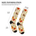 thumbnail image 2 of Compression Socks for Women and Men - Rustic Harvest Time Compression Socks Circulation for Workout, 2 of 8