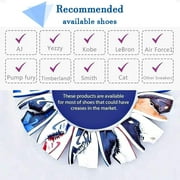 2 Pairs Sneaker Crease Protectors, Anti-Crease Shields for Shoes